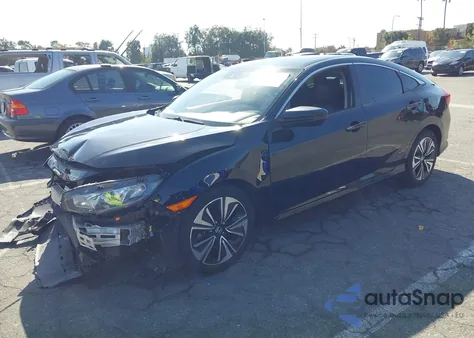 2017 Honda Civic Ex-L z USA, uszkodzony, nr VIN 2HGFC1F89HH638051